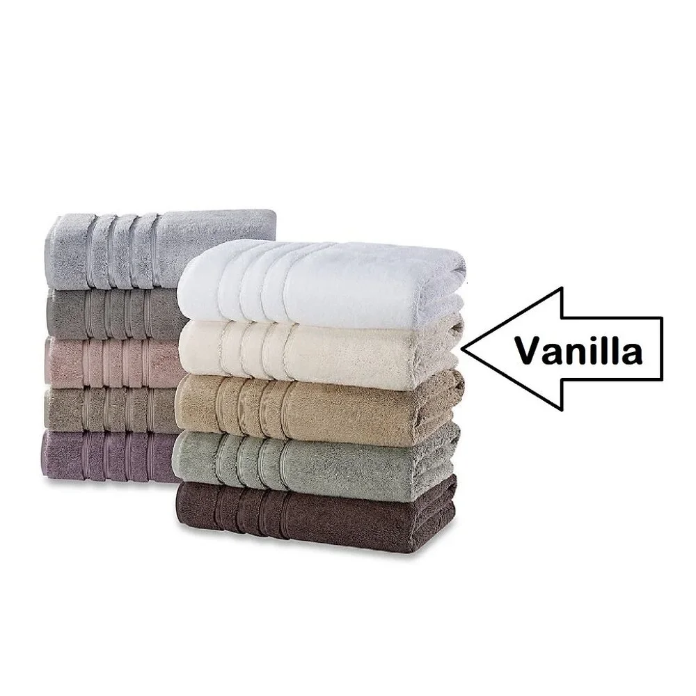 VANILLA Wamsutta Collection 100% Turkish Cotton 40x70 inch BATH SHEET ( Towel )